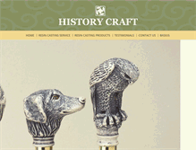 Tablet Screenshot of history-craft.co.uk